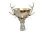 Stag with Punch Bowl