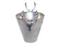 Champagne Cooler with Antler Handles