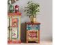 Carnival Hand Painted Vintage Cabinet