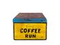 Hand Painted Iron Trunk Coffee