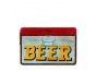 Hand Painted Iron Trunk Beer