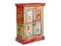 Carnival Hand Painted Vintage Ad 2 Door Cabinet