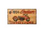 Carnival Hand Painted Vintage Ad 2 Door Cabinet
