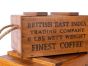 Set of 3 Rustic Vintage Wooden Lidded Chest Boxes - India Co