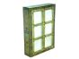 Hand Painted 2 Door Glazed Cabinet