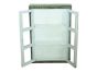 Hand Painted 2 Door Glazed Cabinet