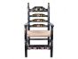 Black Lyre Bird Design Wooden Arm Chair by Quirky Barn | Style Our Home