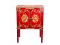 Red Floral Design Cabinet by Quirky Barn | Style Our Home