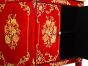 Red Floral Design Cabinet