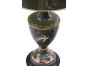 Green Fountain Design Lamp with shade