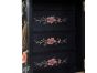 Black Lyre Bird Design Key Cabinet