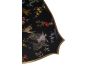 Black Lyre Bird Design Tray on Stand