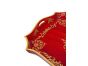 Red Floral Design Tray on Stand