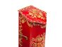 Red Floral Design Tall Decorative Box