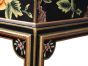 Black Lyre Bird Design Dome Box on Stand