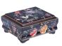 Black Lyre Bird Design Small Jewellery Box