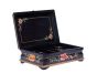 Black Lyre Bird Design Large Jewellery Box