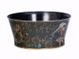 Green Fountain Design Round Bowl with Handles