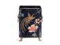 Black Lyre Bird Design Bin with Handles and Feet by Quirky Barn | Style Our Home