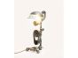 Upcycled Cooking Pot & Cogs Table Lamp
