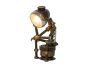 Reclaimed Parts Robot Table Lamp - A Gloomy Day