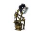 Reclaimed Parts Robot Table Lamp - A Gloomy Day