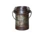 Set of 3 Antique Iron Buckets