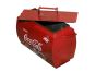 Vintage Coca-Cola Cooler Box with Handle