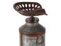 Tractor Seat Stool with Milk Churn Base