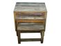 Reclaimed Nest of 3 Tables