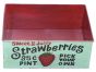 Set of 3 Metal Strawberry Trays