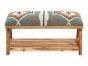 Blue Storage Bench