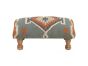 Rectangle Footstool - Blue