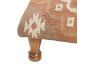 Rectangle Footstool - Orange