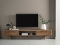 Bliss No.1 Large TV Stand, 2 Drawers, Open Rack