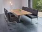 Opus Bench 180cm Stainless Steel Legs - Customisable Options