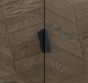 Emerson Weathered Oak & Peppercorn Narrow Sideboard by Bentley Designs | Style Our Home