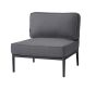 Conic Grey Single Seater Chair by Cane-Line | Style Our Home