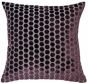 Large Hex Cut Velvet Aubergine by Malini | Style Our Home