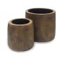 Flores Whorl Pots - Set of 2 by Monologue | Style Our Home