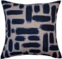 Abstract Printed Lines On Linen Navy by Malini | Style Our Home