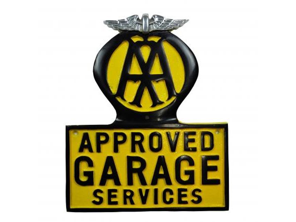 AA Approved Garage Wall Plaque (large) by Quirky Barn | Style Our Home