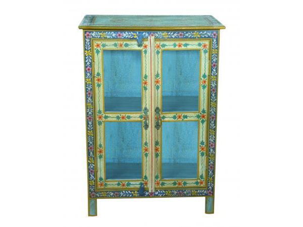 Hand Painted 2 Door Cabinet by Quirky Barn | Style Our Home