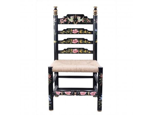 Black Lyre Bird Design Wooden Chair by Quirky Barn | Style Our Home