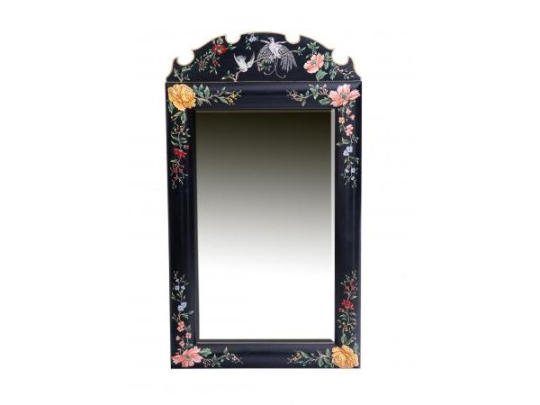 Black Lyre Bird Design Dressing Table Mirror by Quirky Barn | Style Our Home