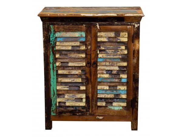 Marine Reclaimed 2 Door Cabinet