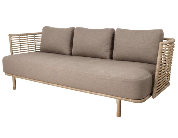Sense 3-seater Sofa - Outdoor by Cane-line | Style Our Home