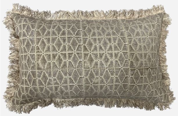 Geo Block Print Natural by Malini | Style Our Home