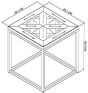 Marque Rustic Oak Lamp Table - Style Our Home