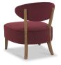 Cecelia Occasional Chair in Crimson Velvet | Style Our Home